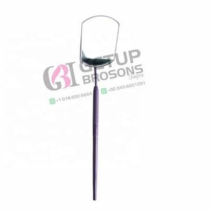 Miroir de poche professionnel pour extensions de cils, nouveau design, éclairé par plasma, rond, en acier inoxydable, logo personnalisé, outils de beauté - Product Image 1