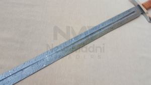 DAMAS FAIT À LA MAIN WRAP CUIR POIGNÉE BRONN ÉPÉE NMT-2518 - Product Image 4