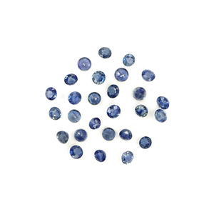 Saphirs bleus naturels non traités, ronds calibrés de 3,5 mm, pierres précieuses de saphir bleu naturel facettées pour la création de bijoux - Product Image 4