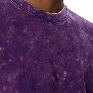 T-shirts pour hommes de qualité supérieure 2026, personnalisés, style unique, effet délavé à l'acide, avec logos, T-shirts oversize délavés à l'acide - Product Image 3