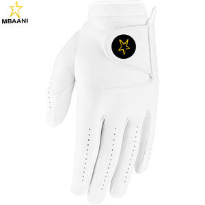 Guante de Golf M.BAANI Tour Authentic Triple Diamond para Hombre, Mano Izquierda, Impermeable y Transpirable, de Cuero Cabretta - Product Image 1