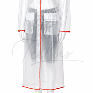 Chaqueta Cortavientos de Moda Personalizada 2026, Chaqueta Larga Impermeable para Mujer, Chaqueta Impermeable Eva, Chaquetas Transparentes para Lluvia - Product Image 3