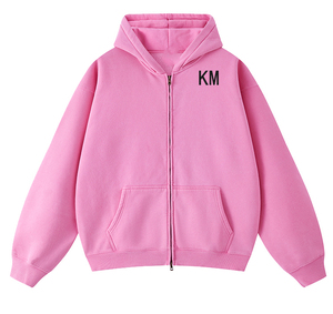 KM Venta al por Mayor Sudaderas y Hoodies Casuales para Hombre, 100% Algodón, Lavado Ácido, Cierre Completo, Lisas y Personalizables de Alta Calidad - Product Image 6