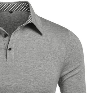 เสื้อเชิ้ตแขนยาวคุณภาพสูงสำหรับผู้ชาย น้ำหนักเบา สีสันปรับแต่งได้ เสื้อเชิ้ตแขนยาวลำลองสำหรับผู้ชาย - Product Image 5