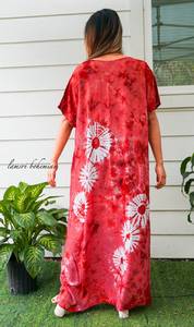 Vestido Maxi Tie Dye Personalizado, Diseño Sólido, Estilo Moderno y Lindo, Cintura Tejida, Sin Mangas, Alta Calidad, Exportadores para Vacaciones - Product Image 5