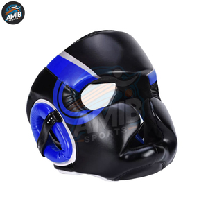 New Arrival High Quality Cowhide <b>Head</b> Guard for Boxing MMA <b>Training</b> Breathable Design Customizable Unisex Adult Use Cheap Price - Product Image 3