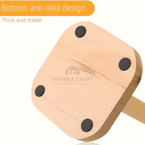 Support de cuisine et salle de bain en bois JUNJI, installation facile, type sur pied, organisateur de rouleaux de papier, séchoir à serviettes, support pliable pour comptoir - Product Image 2