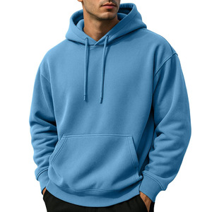 Casual Fashion Oversized Hoodie With Kangaroo Pocket Premium Cotton <b>Pullover</b> Streetwear Fashion Clothing <b>Men</b> Oversized Hoodie - Product Image 1
