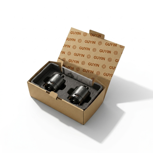 Boîte en carton ondulé moulé sur mesure avec fermeture à clip, conception gratuite, pour outils électroniques, cadeaux, expédition, boîte en papier kraft - Product Image 1