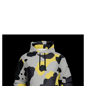 Suministro Directo de Fábrica Sudadera con Capucha para Hombre, Forrada, Transpirable, de Invierno, 440 g/m², 100% Algodón, Camuflaje, Venta al Por Mayor - Product Image 5