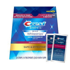 Logra una Sonrisa Deslumbrante con Tiras Blanqueadoras Glamorous White para Blanquear los Dientes, Seguras y Efectivas para Eliminar Manchas en Casa - Product Image 2