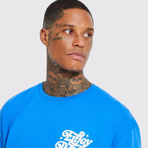 T-shirts pour hommes en tricot surdimensionnés avec personnalisation complète, nouvelle arrivée, meilleur prix, taille adulte, vêtements d'été - Product Image 4