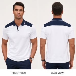 เสื้อโปโลพรีเมียมสำหรับผู้ชาย ผลิตจากผ้าระบายอากาศได้ดี สวมใส่สบายตลอดวัน ดีไซน์ทันสมัย ทนทานใช้งานได้ยาวนาน เหมาะสำหรับทุกวัน - Product Image 4