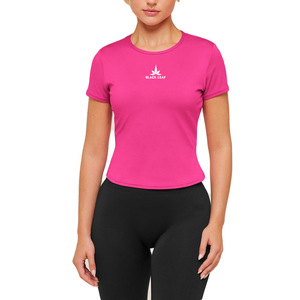 Women’s Custom Print T Shirt Manufacturer DTG Graphic Cotton Tee Wholesale Private Label Clothing - Product Image 4