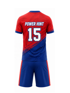 Conjunto de Uniforme de Fútbol Sublimado de Último Diseño, Camiseta y Pantalones Cortos de Entrenamiento, Ropa Deportiva de Secado Rápido para Adultos - Product Image 5