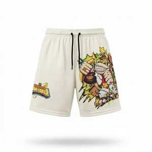 Pantalones cortos de rugby de poliéster 100% grueso con diseño de logotipo personalizado de alta calidad, pantalones cortos de baloncesto con sublimación personalizada y bolsillos con cremallera. - Product Image 6