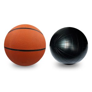 Natural Rubber Basketball Size 7 PU Cover Durable Orange Sport Ball with Size 3/4 Options - Product Image 3