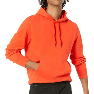 Sudadera con Capucha para Hombre, de Felpa Gruesa, Algodón, Corte Regular, Color Sólido, Transpirable, de Secado Rápido, con Bolsillo, Estilo Casual, Venta al Por Mayor Personalizada - Product Image 2