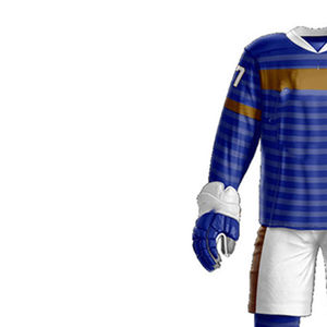 Tenues de hockey sur glace tendance, vêtements de sport pour adultes, maillots à manches longues, shorts, 100% imprimés - Product Image 3