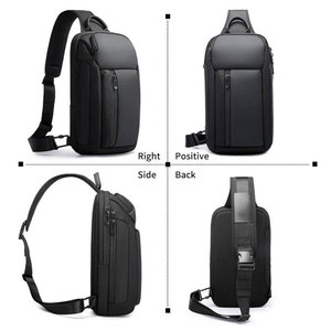 Factory Price Custom Logo New Men Crossbody Sling Bag Men Outdoor Zipper Style Multi Purpose Sling Bag - Product Image 3