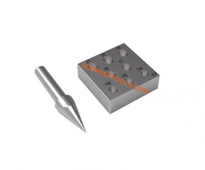 Outils de gravure Sun Tools/STIPL pour fer et bois, à coupe conique irrégulière, pour la fabrication de bijoux, usage DIY, avec services de fabrication de moules et d'échantillonnage - Product Image 3
