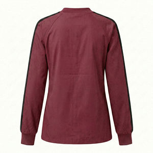 Chaqueta Médica para Mujer, Directo de Fábrica, con Cierre de Broches, Uniforme Médico, para Enfermeras de Hospital, Diseño Personalizado, Precio al por Mayor OEM - Product Image 3