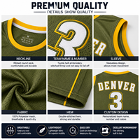 Camiseta de Baloncesto Personalizada para Jóvenes, Sin Mangas, para Entrenamiento de Equipo, Uniforme Personalizado para Escuela, Club o Liga, Fabricante