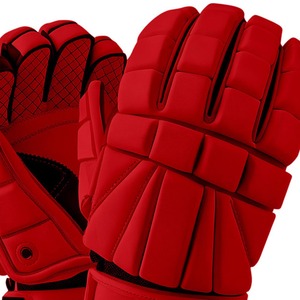 Gants de hockey imperméables personnalisables de haute qualité en cuir synthétique avec fermeture auto-agrippante et poignées multicolores - Nouvelle sortie ! - Product Image 3