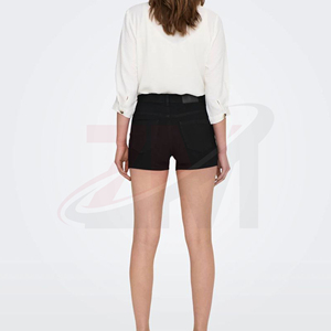 Shorts de Mezclilla para Mujer, Diseño Personalizado, Calidad Premium, Estilo Casual, Shorts de Mezclilla para Mujer, Estilo Desgastado - Product Image 4