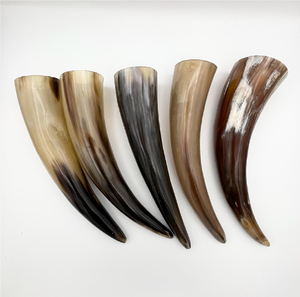 Buffalo Decorative Horn Item Sculpture for Living Room Office Interior <b>Decoration</b> Buffalo Horn 2 Pieces Decorative Item - Product Image 6