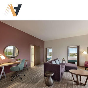 Cadre de lit réglable, ensemble de meubles de chambre à coucher pour hôtel, pour projets de modernisation de chambre d'hôtes, Hilton Garden Inn - Product Image 2