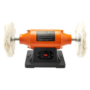 Pulidora de Banco de 3/4 HP y 3450 RPM de Velocidad Única, Máquina de Pulido y Abrillantado de Banco de 8 Pulgadas con 2 Ruedas de Tela - Product Image 5