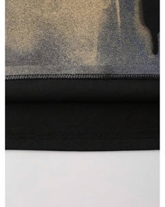 T-shirt en tricot pour homme de qualité supérieure, col rond, coupe ample, manches courtes, respirant, 100% coton, 300 grammes, personnalisable - Product Image 5