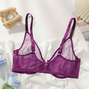 Women Plus Size Cotton <b>Bra</b> And Panty Set Comfortable Breathable Soft Support Seamless Lingerie Custom Sizes OEM Supply - Product Image 3