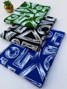 Tissu africain luxueux imprimé à la cire et coton Ankara libyen personnalisé pour tenue de mariage à la mode et ameublement de maison - Product Image 4