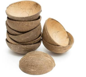 Bol en coquille de noix de coco naturelle, écologique, pour salade de fruits, nouilles, riz, décoration artisanale, bol en coquille de noix de coco du Vietnam - Product Image 4