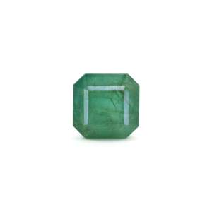 Natural Zambian Emerald 8.28 Carat Loose Gemstone Emerald Cut Green for Fine Jewelry - Product Image 1