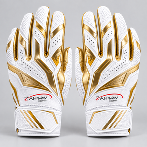 Gants de football américain professionnels les plus vendus, taille personnalisée, légers, respirants, couleur personnalisée, logo, haute qualité, unisexe - Product Image 4