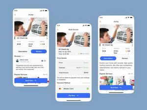 แอปพลิเคชันมือถือบริการช่างประปา RoyalCraft สำหรับ Android และ iOS พร้อมการจองฉุกเฉิน แจ้งเตือนแบบเรียลไทม์ และติดตามช่าง - Product Image 4