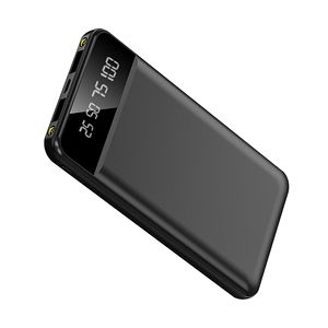 Power Bank Sottile da 10K mAh con 2 Porte USB e Torcia LED, Pratica Stazione di Ricarica da Viaggio - Product Image 4