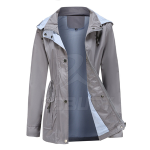 Windproof Jacket Women Biker Bomber Jacket With 4 Pockets Windbreaker Streetwear <b>Ladies</b> Outwear Work Coats Bomber Jacket - Product Image 5