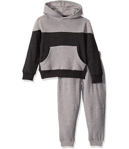 Winter Streetwear Reversible Lightweight Plus Size Hooded Drawstring <b>Jacket</b> Jogger Set Quick Dry Breathable Polyester/Cotton - Product Image 1