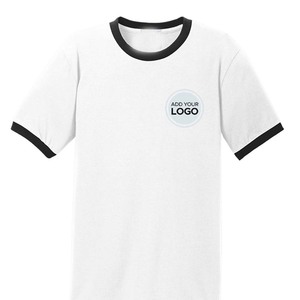 Camisetas Ringer con Estampado Personalizado al por Mayor, Fabricantes de Camisetas Ringer 100% Algodón al por Mayor - Product Image 1