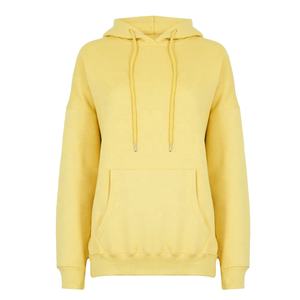 Sweat-shirt à capuche oversize en molleton 100 % coton 320 g pour femme PIHA SPORTS, manches longues, décontracté, pour l'hiver - Product Image 4