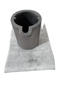 Hochtemperaturbeständiger Feuerfester Graphit-Tiegel 20kg 50kg 100kg Hochreines Siliziumkarbid zum Metallschmelzen - Product Image 2