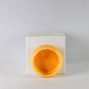 Cuenco Redondo de Mármol Naranja Ónix, Resistente al Fuego, Moderno, para Cocina, Comedor, Sala de Estar, Revestimiento de Paredes - Product Image 4