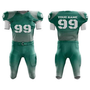 Ensemble d'uniformes de football pour hommes, couleur turquoise, avec numéro 86, impression par sublimation, polyester respirant, taille adulte - Product Image 5