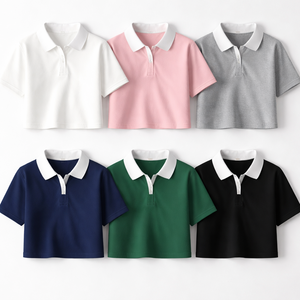 Ventes en gros de hauts de style rugby pour femmes, design personnalisé pour les achats en gros - Fabricant OEM et fournisseur direct d'usine - Product Image 5