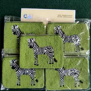 Handcrafted Zebra Pattern Beaded <b>Coin</b> Purse Mini Wallet Small Zipper Pouch Clutch Bag Women Wholesale Custom Evening Bag Cotton - Product Image 6