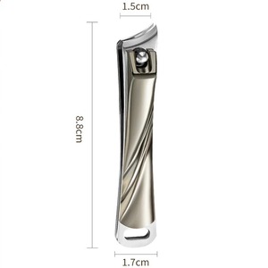 ที่ตัดเล็บสแตนเลสแบบมืออาชีพ ทนทาน ขอบเฉียง โค้ง สำหรับเล็บขบ 1/2 ชิ้น - Product Image 4